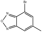 4-Bromo-6-methylbenzofurazane Struktur