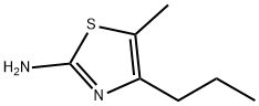 2-Thiazolamine,  5-methyl-4-propyl- Struktur