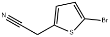 (5-BROMO-THIOPHEN-2-YL)-ACETONITRILE Struktur