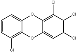 1,2,3,6-Tetrachlorodibenzo[1,4]dioxin Struktur