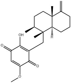 ILIMAQUINONE Struktur