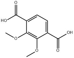 2,3-DIMETHOXYTEREPHTHALIC ACID Struktur