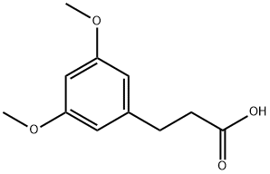 3,5-DIMETHOXYPHENYLPROPIONIC ACID Structure