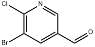 5-BroMo-6-chloronicotinaldehyde Struktur