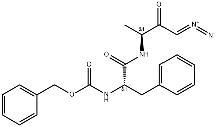 Z-PHE-ALA-DIAZOMETHYLKETONE Structure