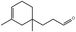 1,3-Dimethyl-3-cyclohexene-1-propanal Struktur