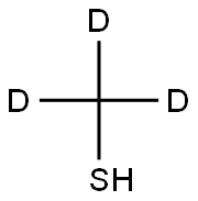 METHANE-D3-THIOL Struktur