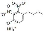 ammonium butyldinitrophenolate Struktur