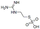 Thiosulfuric acid S-[2-[(aminoiminomethyl)amino]ethyl] ester Struktur