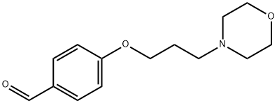 4-(3-MORPHOLIN-4-YL-PROPOXY)-BENZALDEHYDE Struktur