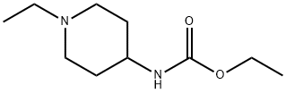 Carbamic acid, (1-ethyl-4-piperidinyl)-, ethyl ester (9CI) Struktur