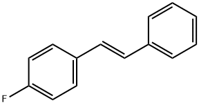 1-FLUORO-4-((E)-STYRYL)-BENZENE Struktur