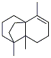 2,6,7-Trimethyltricyclo[5.3.2.01,6]dodec-2-ene Struktur