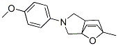 1,2,3,6,7,7a-Hexahydro-2-(4-methoxyphenyl)-6-methyl-3a,6-epoxy-3aH-isoindole Struktur