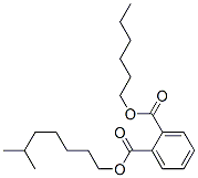 hexyl isooctyl phthalate Struktur