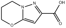 5H-Pyrazolo[5,1-b][1,3]oxazine-2-carboxylicacid,6,7-dihydro-(9CI) Struktur