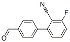 4-(2-Cyano-3-fluorophenyl)benzaldehyde Struktur