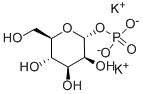 ALPHA-D-MANNOSE-1-PHOSPHATE DIPOTASSIUM SALT DIHYDRATE Structure