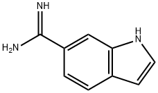 6-amidinoindole Struktur