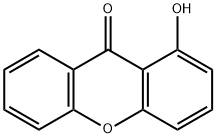 1-Hydroxy-9H-xanthen-9-one Struktur