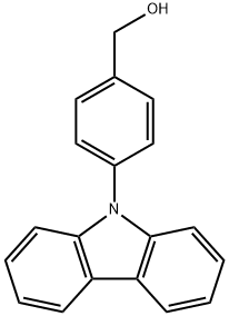 3-(9H-Carbazole-9-yl)benzyl alcohol Struktur