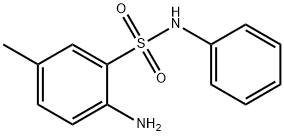 4-amino-N-phenyltoluene-3-sulphonamide Struktur