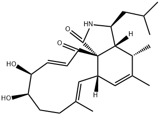 ASPOCHALASIN D Struktur