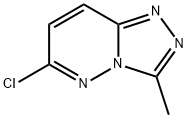 6-CHLORO-3-METHYL[1,2,4]TRIAZOLO[4,3-B]PYRIDAZINE Struktur