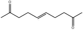 E-Dec-5-ene-2,9-dione Struktur