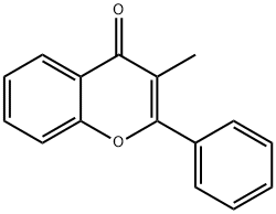 4H-1-Benzopyran-4-one,3-methyl-2-phenyl-(9CI) Struktur