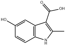 5-羥基-2-甲基吲哚3羧酸, 71982-15-5, 結(jié)構(gòu)式