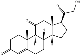 11-DEHYDROCORTICOSTERONE Struktur