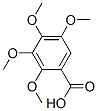 2,3,4,5-Tetramethoxybenzoic acid Struktur