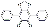 4,7-Diphenyl-1,3-benzodioxole-5,6-dione Struktur