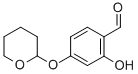 4-TETRAHYDROPYRANOXY-2-HYDROXYBENZALDEHYDE Struktur