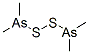 Bis(dimethylarsino) persulfide Struktur