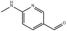 6-(methylamino)nicotinaldehyde Struktur