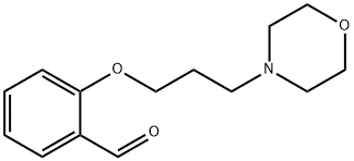 2-(3-MORPHOLIN-4-YL-PROPOXY)-BENZALDEHYDE Struktur