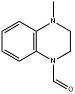 1(2H)-Quinoxalinecarboxaldehyde,3,4-dihydro-4-methyl-(9CI) Struktur