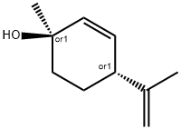 trans-1-methyl-4-(1-methylvinyl)cyclohex-2-en-1-ol Struktur