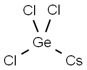 CESIUM TRICHLOROGERMANATE Struktur