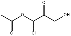 2-Propanone,  1-(acetyloxy)-1-chloro-3-hydroxy- Struktur