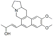 4-(7,9,10,11,11a,12-Hexahydro-2,3-dimethoxybenzo[f]pyrrolo[1,2-b]isoquinolin-6-yl)-3-buten-2-ol Struktur