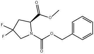 （s）-1-benzyl-2-methyl-4，4-difluoropyrrolidine-1，2-dicarb Struktur