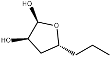 2,3-Furandiol, tetrahydro-5-propyl-, (2S,3R,5R)- (9CI) Struktur