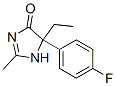 4H-Imidazol-4-one,5-ethyl-5-(4-fluorophenyl)-1,5-dihydro-2-methyl-,(+)-(9CI) Struktur