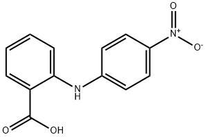 2-(4-NITRO-PHENYLAMINO)-BENZOIC ACID Struktur