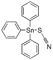 Triphenyl(thiocyanato)stannane Struktur