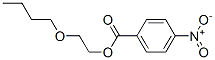 2-butoxyethyl 4-nitrobenzoate  Struktur