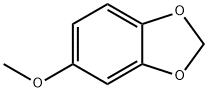 Sesamol methyl ether Struktur